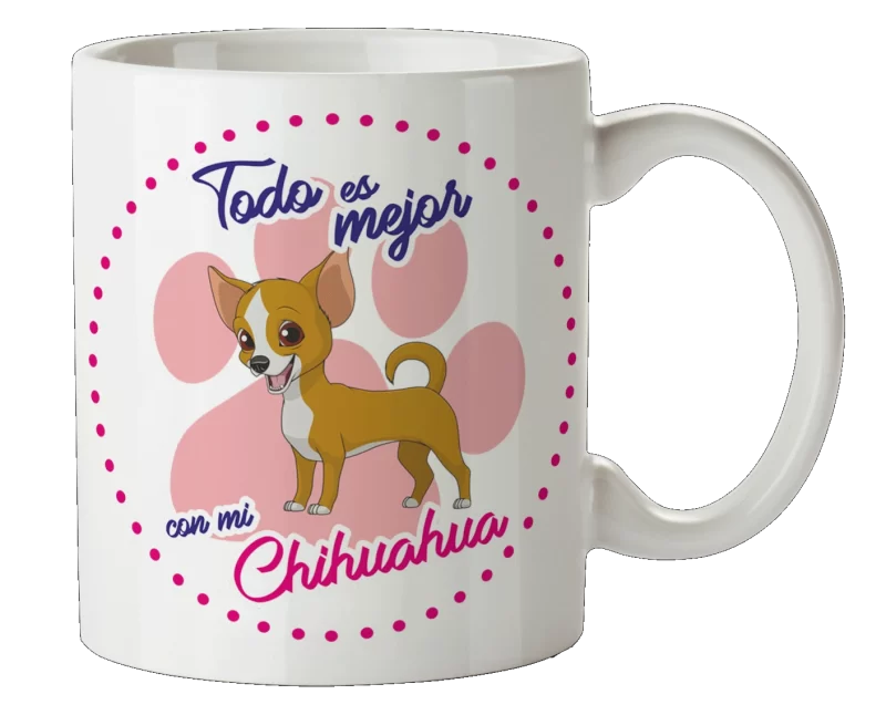 Taza Personalizada para Amantes de Perros | Diseño Único con tu Raza Favorita