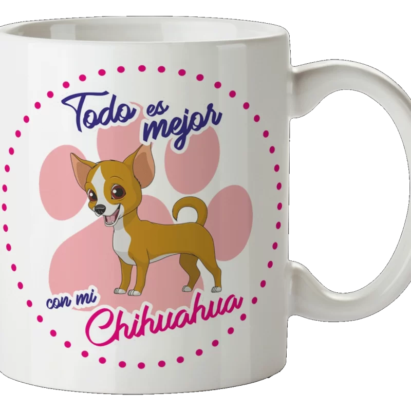 Taza Personalizada para Amantes de Perros | Diseño Único con tu Raza Favorita